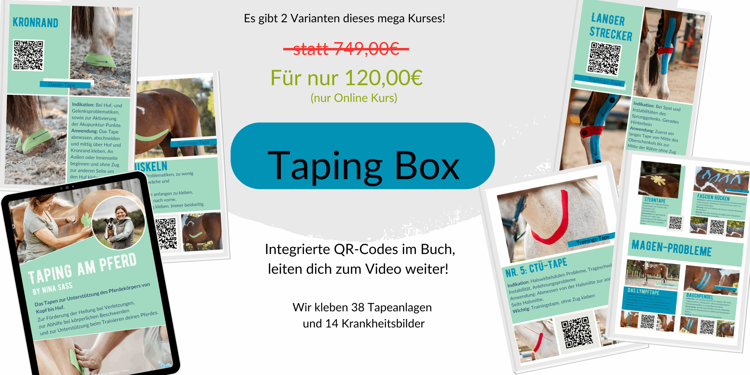 Pfertaping Tapen