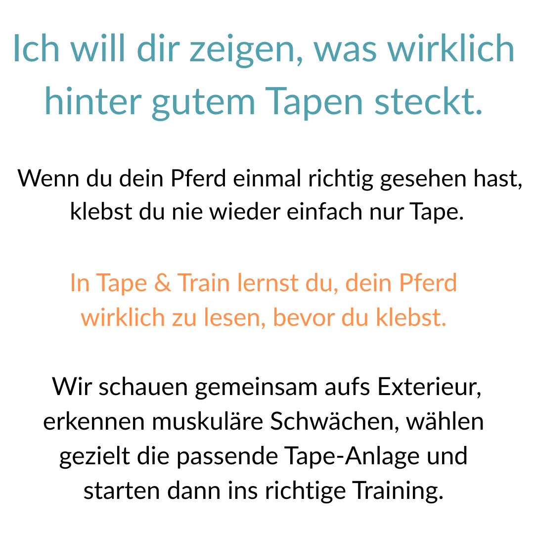 Tape & Train
